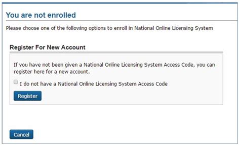 national online licensing system|licensingonline log in.